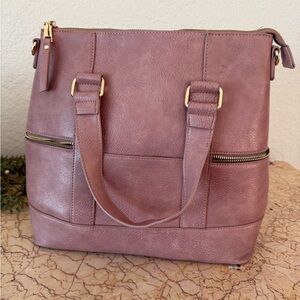 Madison West Dusty Pink Backpack